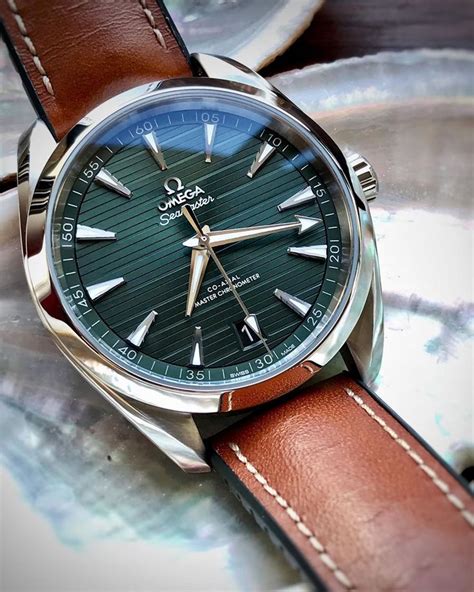 omega seamaster aqua terra replacement leather strap|genuine omega leather watch straps.